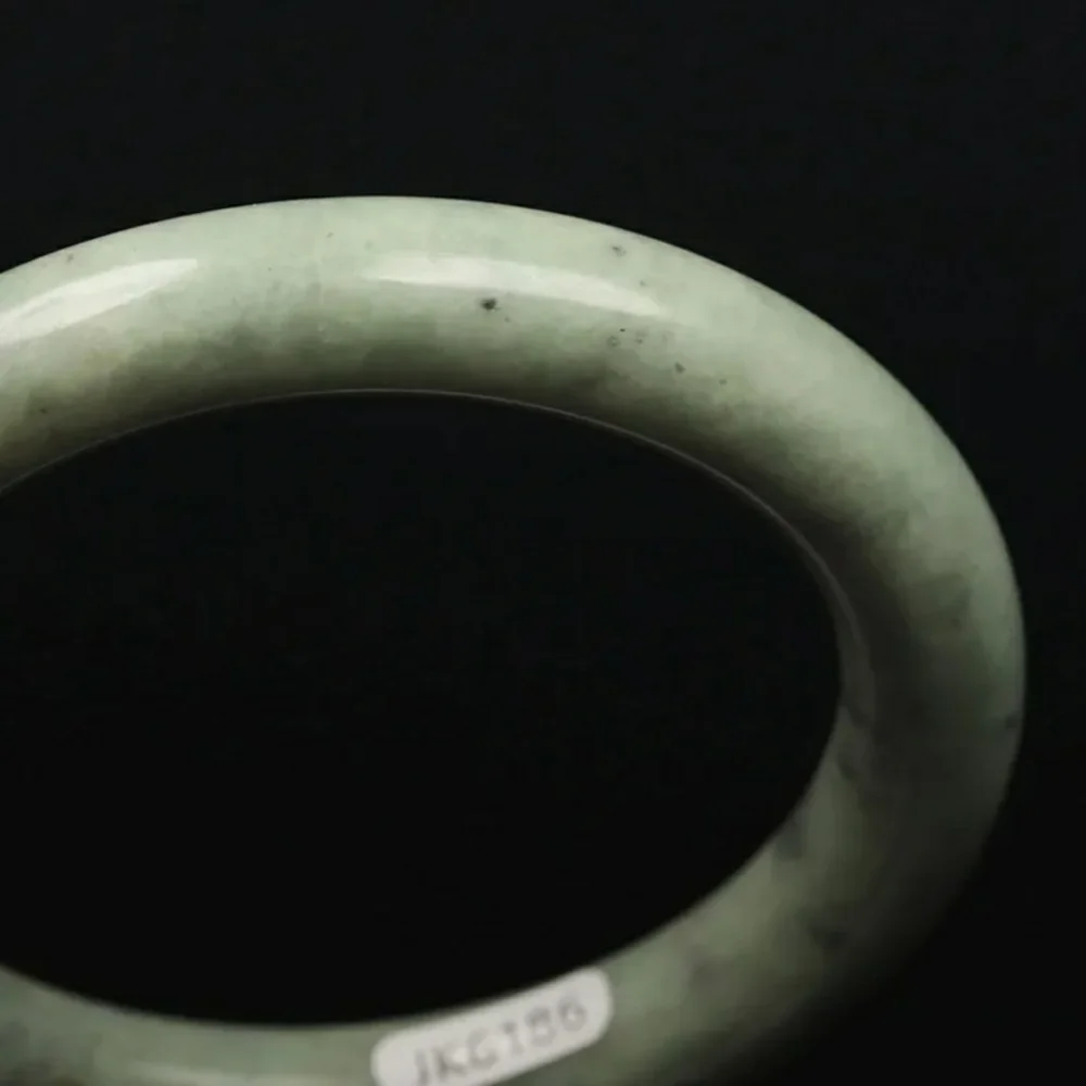 Natural Green Chinese Guizhou Jade Jadeite Quartz Gemstone Bangle Bracelet JK618